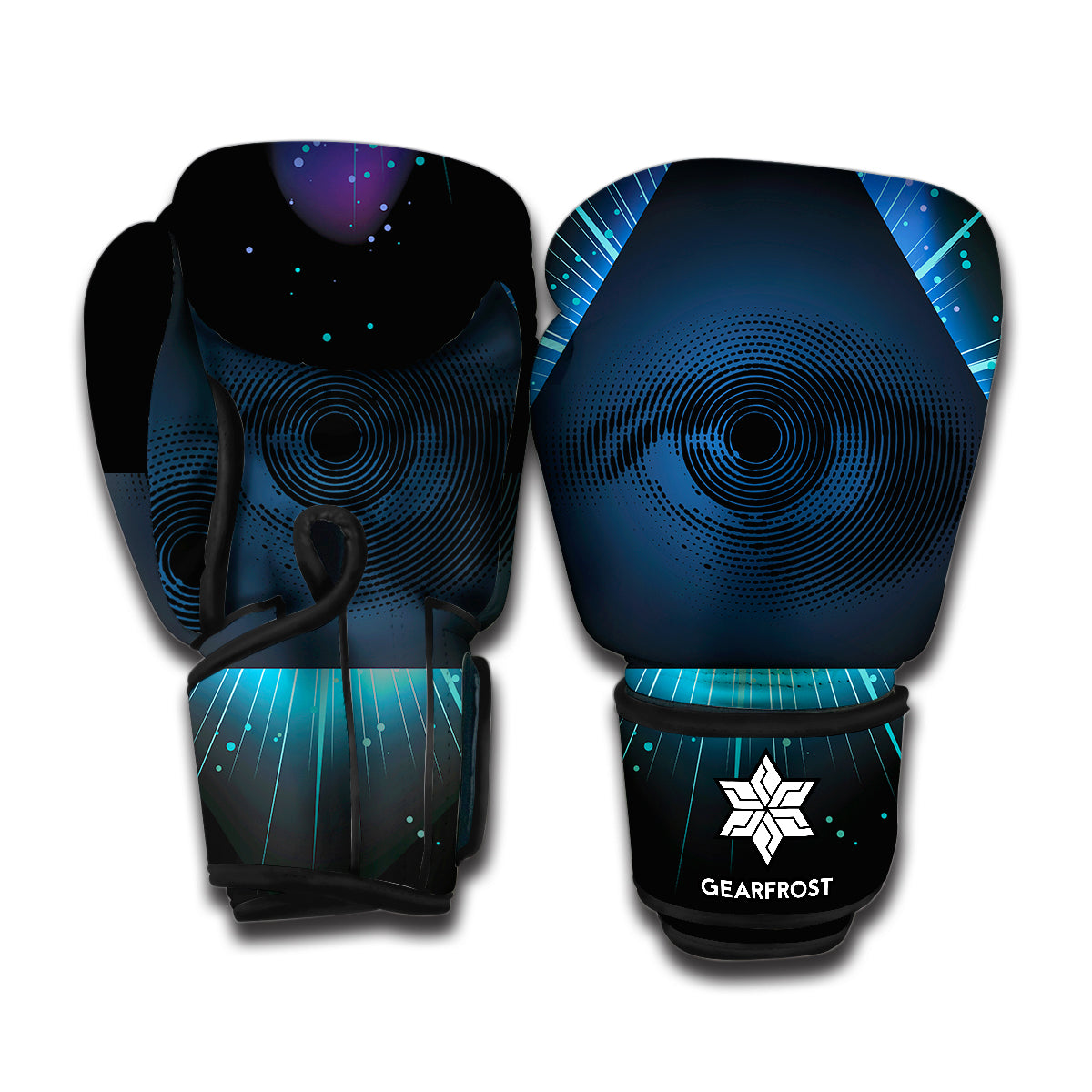 Masonic Eye All Seeing Print Boxing Gloves