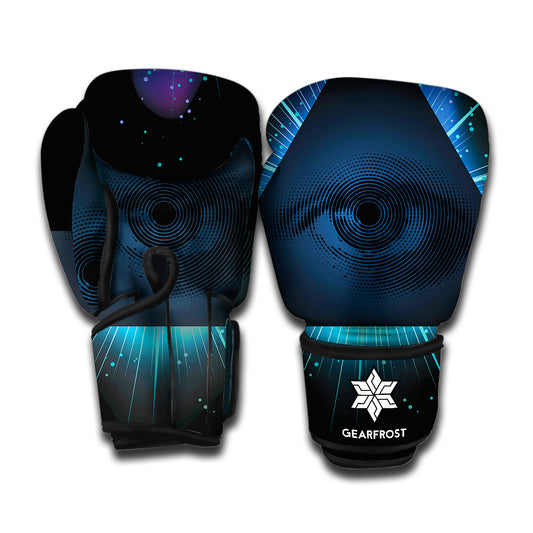 Masonic Eye All Seeing Print Boxing Gloves