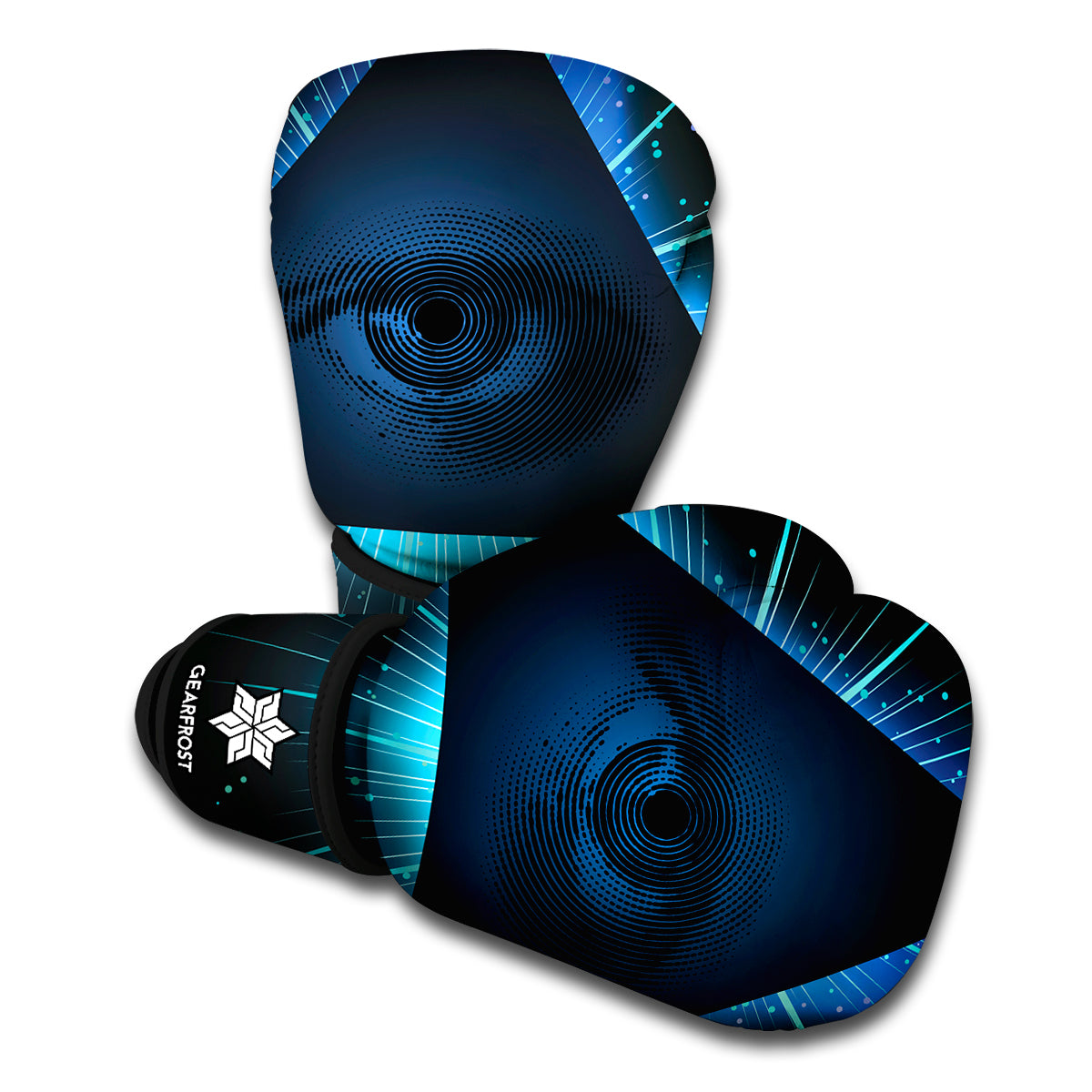Masonic Eye All Seeing Print Boxing Gloves