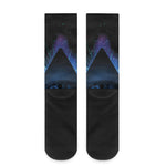 Masonic Eye All Seeing Print Crew Socks