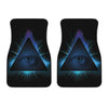 Masonic Eye All Seeing Print Front Car Floor Mats