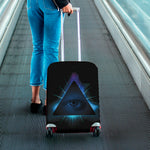 Masonic Eye All Seeing Print Luggage Cover