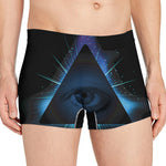 Masonic Eye All Seeing Print Men's Boxer Briefs