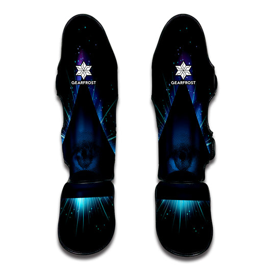 Masonic Eye All Seeing Print Muay Thai Shin Guard