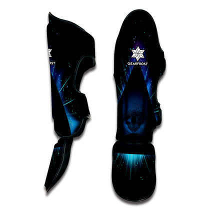 Masonic Eye All Seeing Print Muay Thai Shin Guard