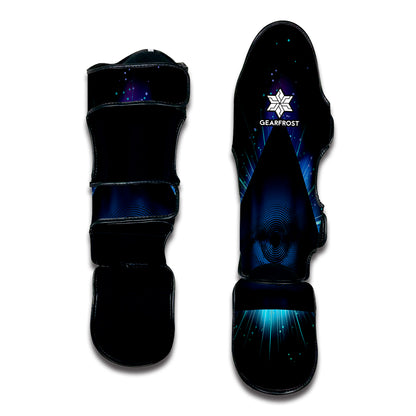 Masonic Eye All Seeing Print Muay Thai Shin Guard