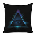Masonic Eye All Seeing Print Pillow Cover