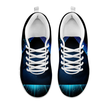 Masonic Eye All Seeing Print White Sneakers