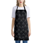 Masonic Eye Pattern Print Apron