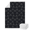 Masonic Eye Pattern Print Blanket
