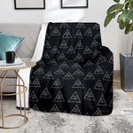 Masonic Eye Pattern Print Blanket