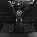 Masonic Eye Pattern Print Front and Back Car Floor Mats