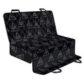 Masonic Eye Pattern Print Pet Car Back Seat Cover