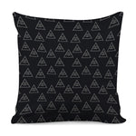 Masonic Eye Pattern Print Pillow Cover