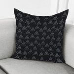 Masonic Eye Pattern Print Pillow Cover