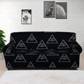 Masonic Eye Pattern Print Sofa Cover