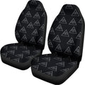 Masonic Eye Pattern Print Universal Fit Car Seat Covers