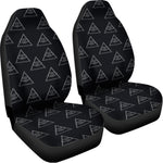 Masonic Eye Pattern Print Universal Fit Car Seat Covers