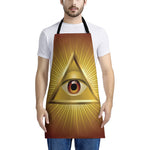 Masonic Eye Sight Print Apron
