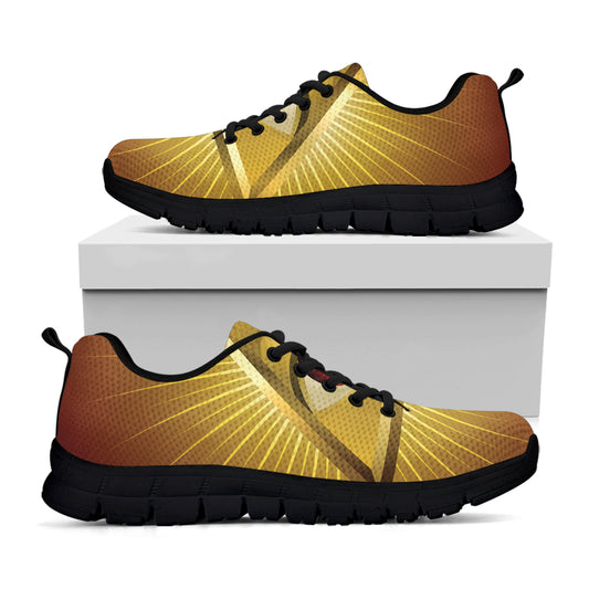 Masonic Eye Sight Print Black Sneakers