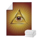 Masonic Eye Sight Print Blanket