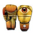 Masonic Eye Sight Print Boxing Gloves