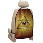 Masonic Eye Sight Print Car Seat Organizers