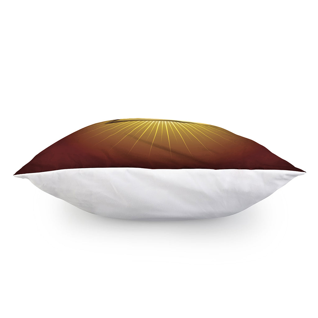 Masonic Eye Sight Print Pillow Cover