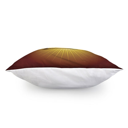 Masonic Eye Sight Print Pillow Cover