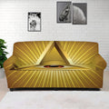 Masonic Eye Sight Print Sofa Cover
