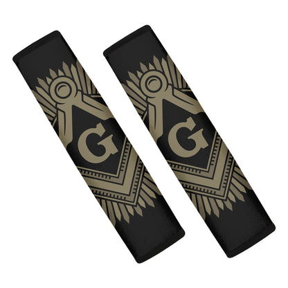 Masonic Freemasonry Print Car Seat Belt Covers