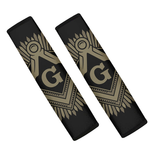 Masonic Freemasonry Print Car Seat Belt Covers