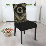 Masonic Freemasonry Print Dining Chair Slipcover
