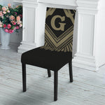 Masonic Freemasonry Print Dining Chair Slipcover