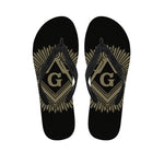 Masonic Freemasonry Print Flip Flops