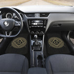Masonic Freemasonry Print Front and Back Car Floor Mats