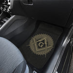 Masonic Freemasonry Print Front Car Floor Mats