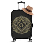 Masonic Freemasonry Print Luggage Cover