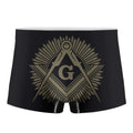 Masonic Freemasonry Print Men's Boxer Briefs