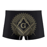 Masonic Freemasonry Print Men's Boxer Briefs