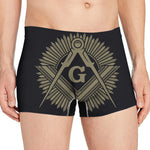 Masonic Freemasonry Print Men's Boxer Briefs