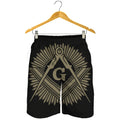Masonic Freemasonry Print Men's Shorts