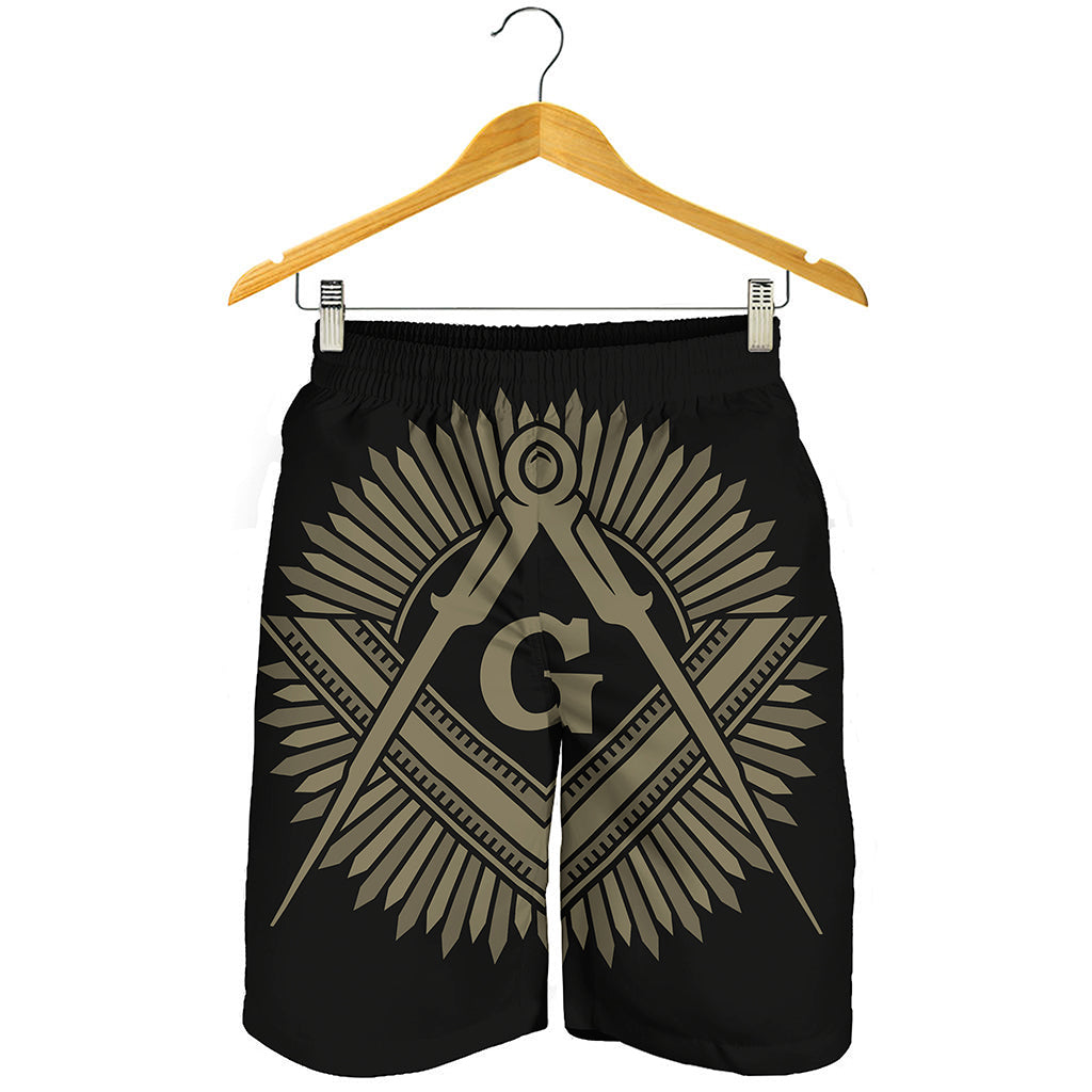 Masonic Freemasonry Print Men's Shorts