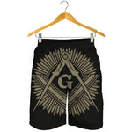 Masonic Freemasonry Print Men's Shorts