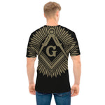 Masonic Freemasonry Print Men's T-Shirt