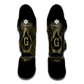Masonic Freemasonry Print Muay Thai Shin Guards