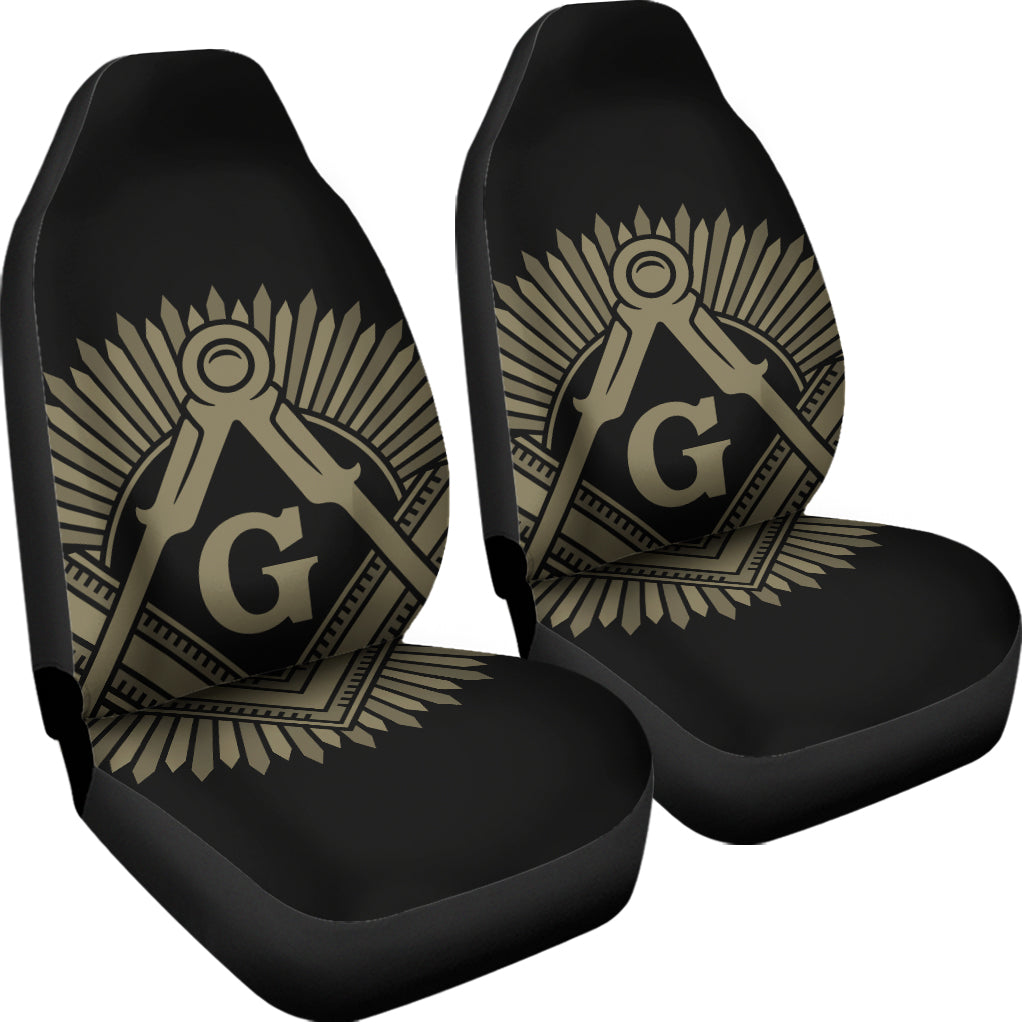 Masonic Freemasonry Print Universal Fit Car Seat Covers