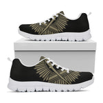 Masonic Freemasonry Print White Sneakers
