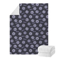 Maya Symbol Pattern Print Blanket