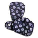 Maya Symbol Pattern Print Boxing Gloves